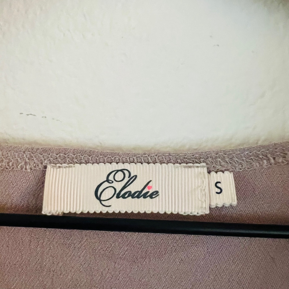 Elodie Women’s Mauve Blouse Top Size Small - Picture 7 of 7